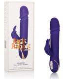 Cal Exotics Premium Jack Rabbit Silicone Thrusting Rabbit - Purple