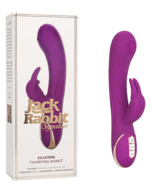 Jack Rabbit Signature Silicone Thumping Rabbit - Purple