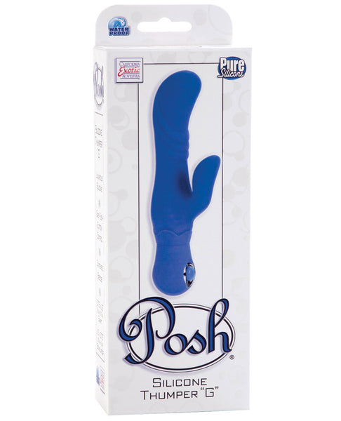 Posh Silicone Thumper G - Blue