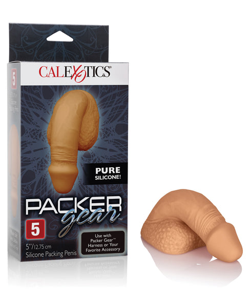 Packer Gear 5" Silicone Packing Penis - Tan