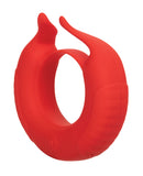 Silicone Rechargeable Taurus Enhancer - Red