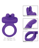 Silicone Rechargeable Rockin' Rabbit Enhancer - Purple