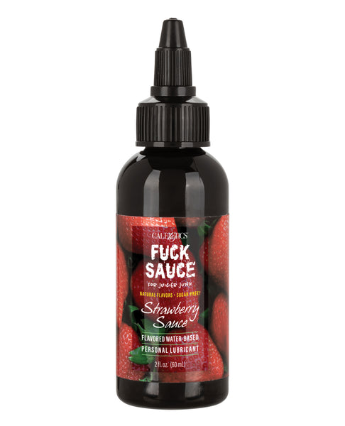 Fuck Sauce Flavored Water Based Personal Lubricant - 2 oz  Strawberry