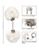 Ultra Fluffy Furry Cuffs - White