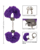 Ultra Fluffy Furry Cuffs - Purple