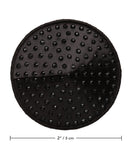 Radiance Round Pasties - Black O/S