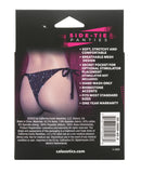 Radiance Side Tie Panties - Black O/S