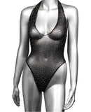 Radiance Deep V Body Suit - Black O/S