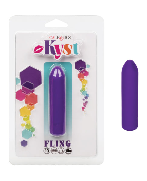 Kyst Fling Petite Massager - Purple