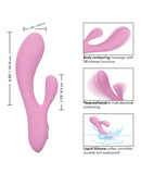 Contour Zoie Flexible Dual Massager - Pink