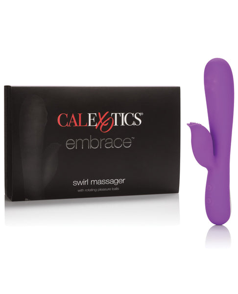 Embrace Swirl Massager - Purple