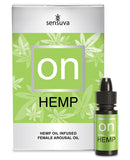 Sensuva ON Hemp Oil Infused Female Arousal Oil - 5 ml