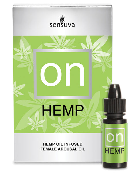 Sensuva ON Hemp Oil Infused Female Arousal Oil - 5 ml