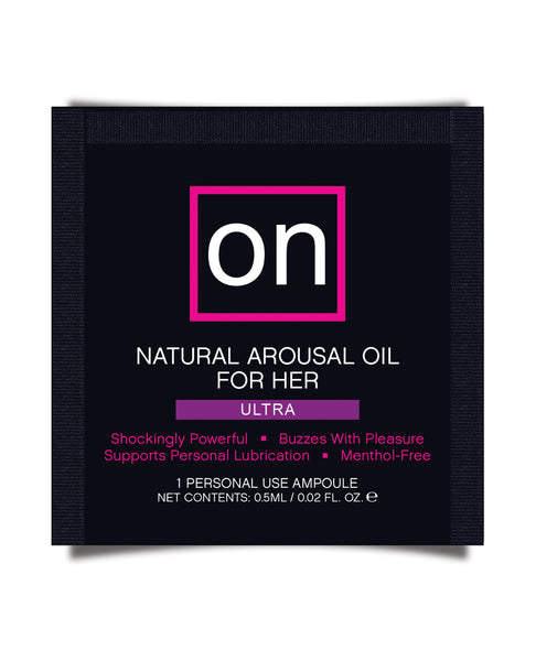 ON For Her Arousal Oil Ultra - Single Use Ampoule