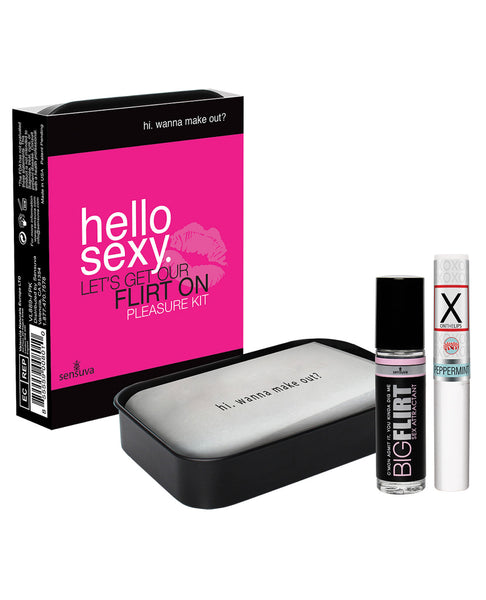 Sensuva Hello Sexy Let's Get Our Flirt On Pleasure Kit