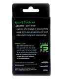 Sport Fucker Cock Harness - Grey