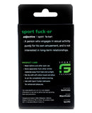 Sport Fucker Cum Plug Kit - Blue