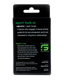 Sport Fucker Energy Ring - Clear