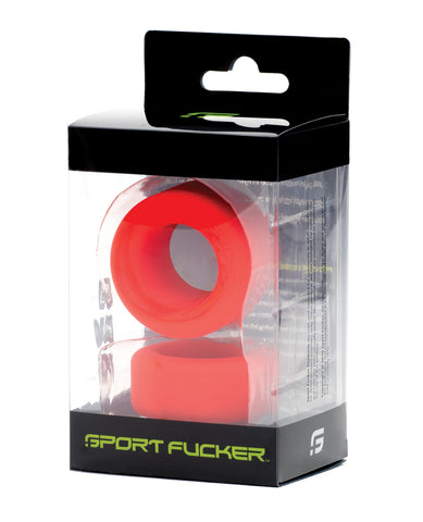 Sport Fucker Nutt Job Ring - Red