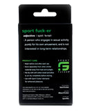 Sport Fucker Muscle Ball Stretcher - Black