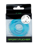 Sport Fucker Chubby Cockring - Ice Blue