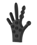 Shots Fistit Silicone Stimulation Glove - Black