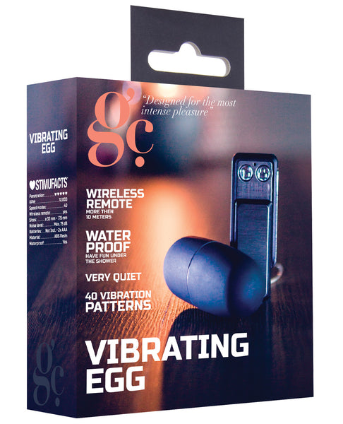 Shots GC Vibrating Egg - Black