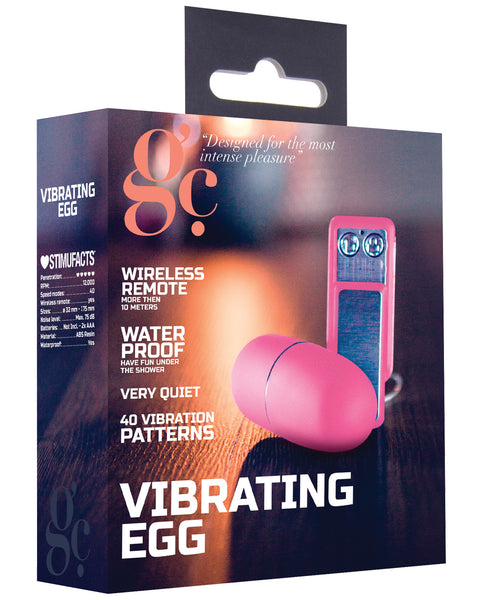 Shots GC Vibrating Egg - Pink