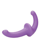 Shots Ouch Silicone Strapless Strap On - Purple