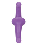 Shots Ouch Silicone Strapless Strap On - Purple