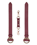 Shots Ouch Halo Wrist or Ankle Cuffs - Burgundy