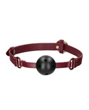 Shots Ouch Halo Breathable Ball Gag - Burgundy