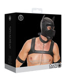 Shots Ouch Puppy Play Complete Kit - XL Black