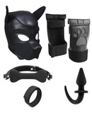 Shots Ouch Puppy Play Complete Kit - XL Black