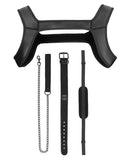 Shots Ouch Puppy Play Complete Kit - XL Black