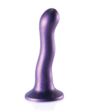 Shots Ouch 7" Curvy G-Spot Dildo - Metallic Purple