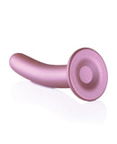 Shots Ouch 7" Smooth G-Spot Dildo - Rose Gold