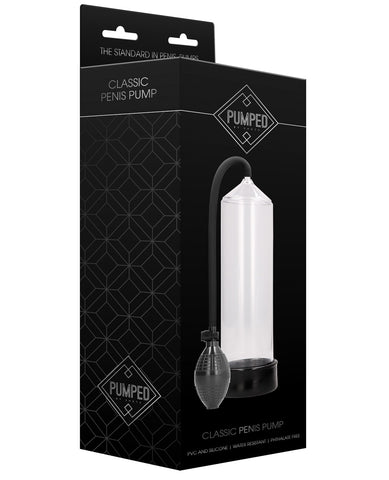 Shots Pumped Classic Penis Pump - Transparent