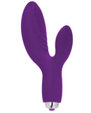 Shots Simplicity Holy G Spot & Clitoral Vibrator - 10 Speed Purple