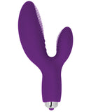 Shots Simplicity Holy G Spot & Clitoral Vibrator - 10 Speed Purple