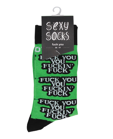 Shots Sexy Socks Fuck You - Female