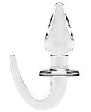 Shots Sono 4" Butt Plug w/Tail #8 - Transparent