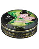 Shunga Zenitude Mini Candlelight Massage Candle - 1 oz Exotic Green Tea