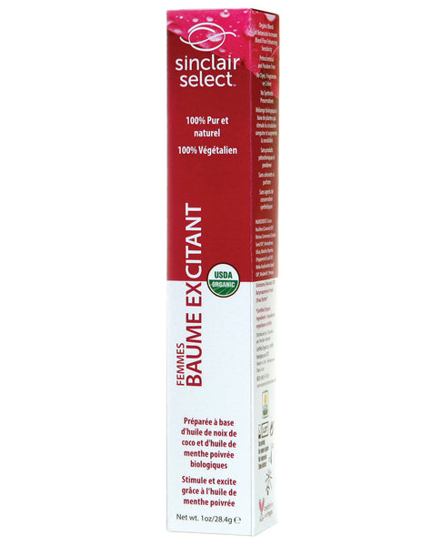 Sinclair Institute USDA Organic Feminine Arousal Balm