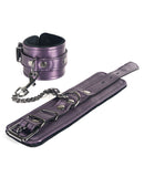 Spartacus Galaxy Legend Faux Leather Wrist Restraints - Purple