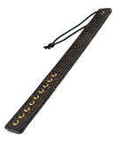 Spartacus Paddle w/Gems - Brown Floral Print