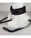 Spartacus Collar & Leash - Neoprene Red