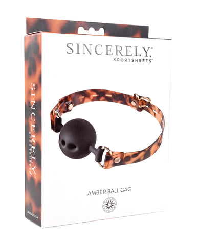 Sincerely Amber Ball Gag