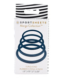 Sportsheets O Ring 4 Pack - Turquoise