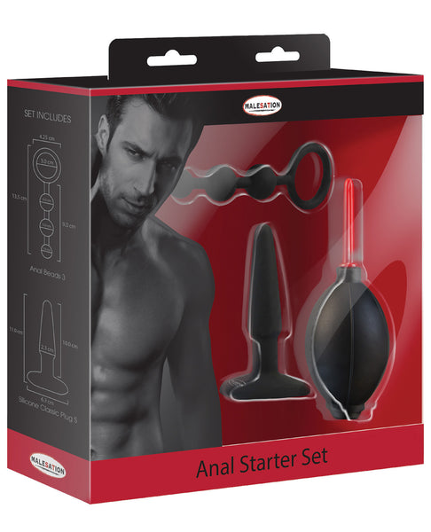 Malesation 3 pc Anal Starter Kit